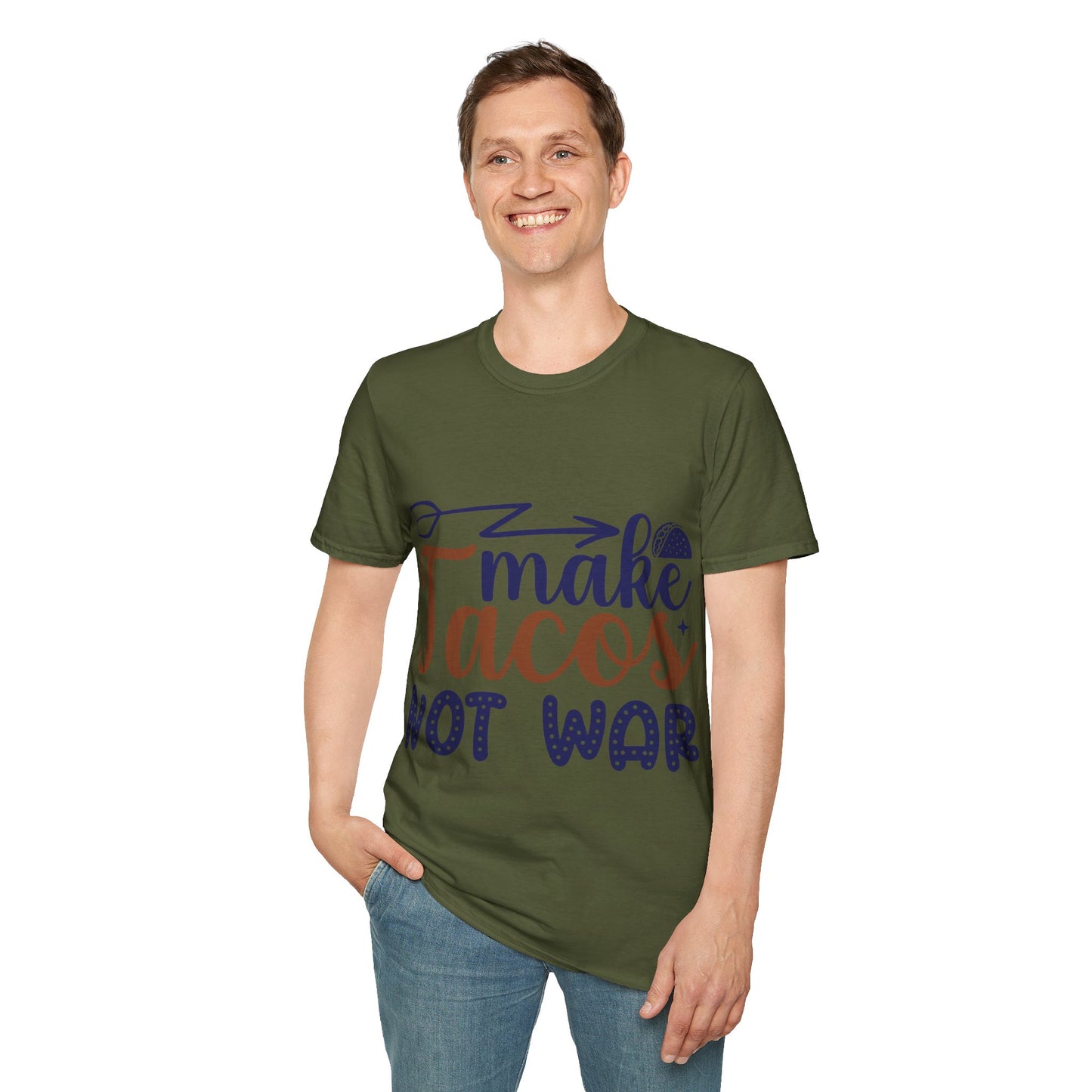 Make Tacos Not War T-shirt